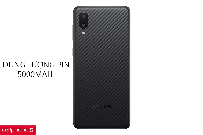 Dung lượng pin cao lên đến 5000mAh, tích hợp công nghệ sạc nhanh 15W