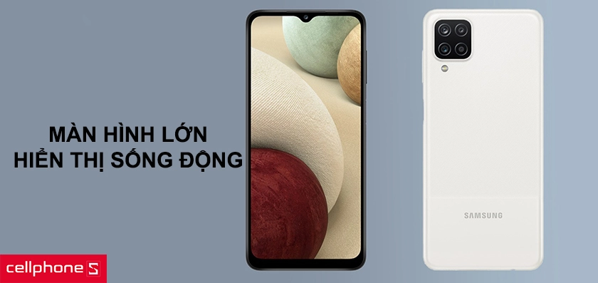 Màn hình kích thước lớn, hiển thị sống động