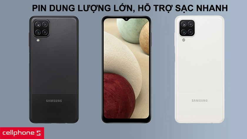 Pin dung lượng lớn, hỗ trợ sạc nhanh 15W