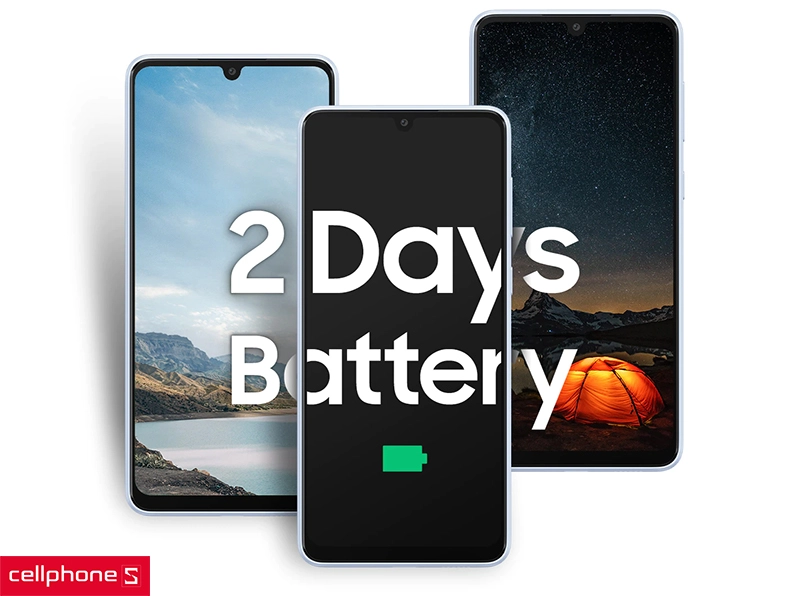 Pin 5000 mAh, trải nghiệm ổn định nhiều giờ