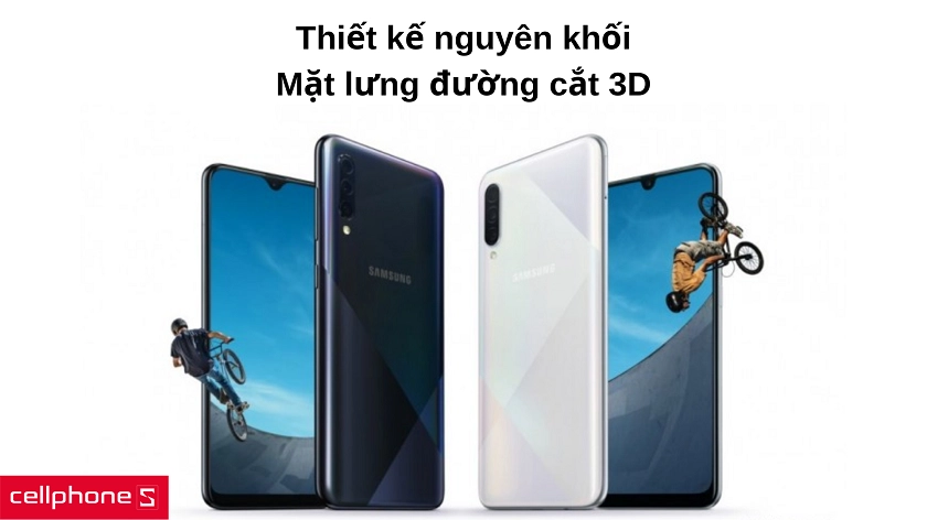 Thiết kế nguyên khối cứng cáp cùng mặt lưng bóng bẩy