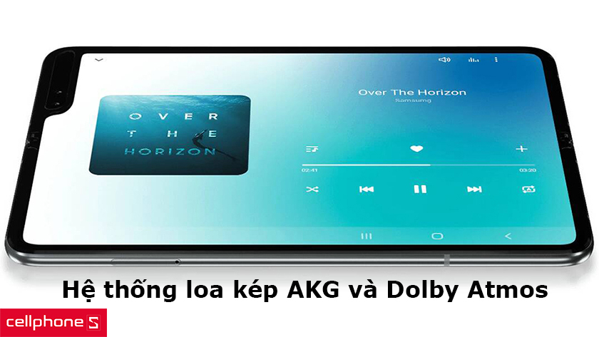 hệ thống loa kép AKG và Dolby Atmos