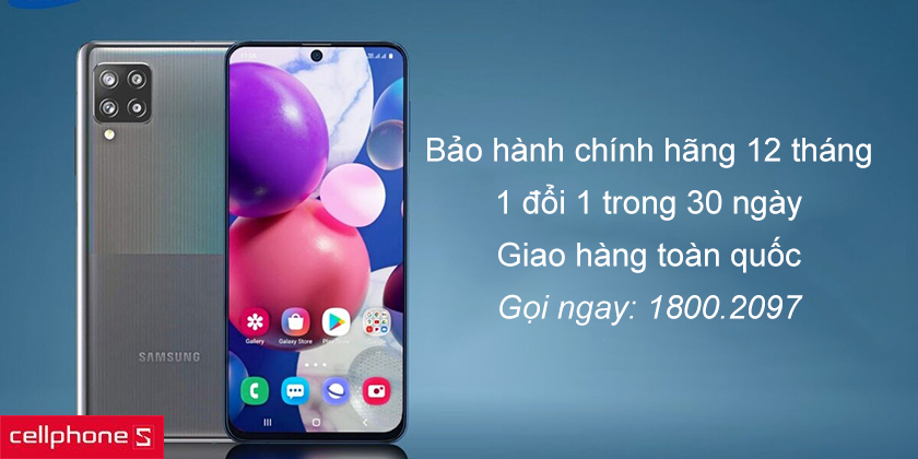 Đặt mua Samsung Galaxy F12 chính hãng, giá rẻ tại CellphoneS