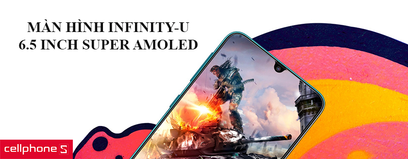 Màn hình Infinity-U 6.5 inch Super AMOLED