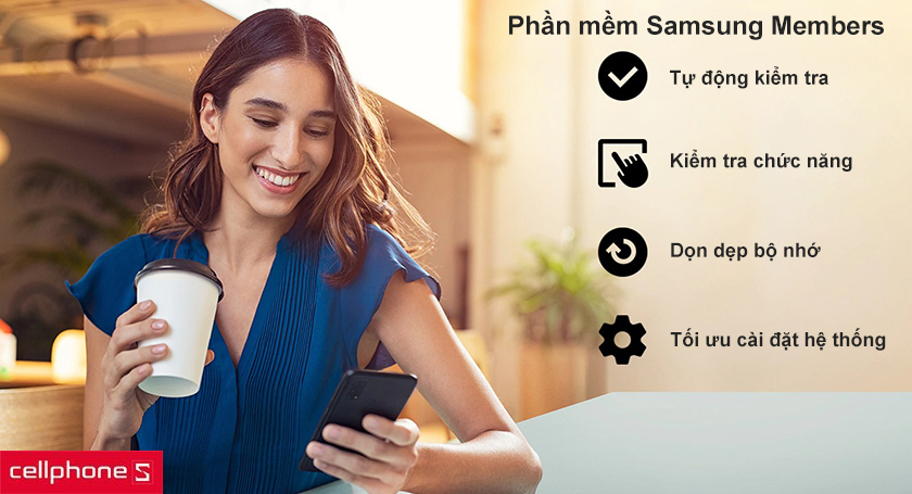 Tra cứu thông tin bảo hành, kiểm tra chứng năng và dọn dẹp bộ nhớ với Samsung Member