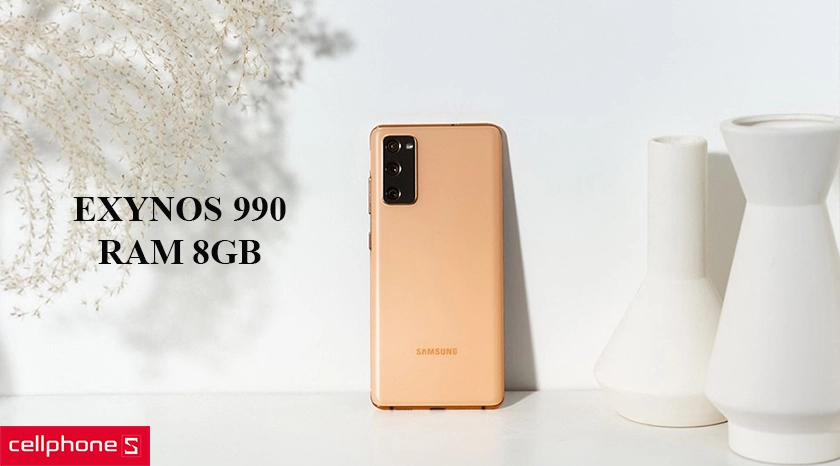 Hiệu năng mạnh mẽ với Exynos 990 (7 nm+)