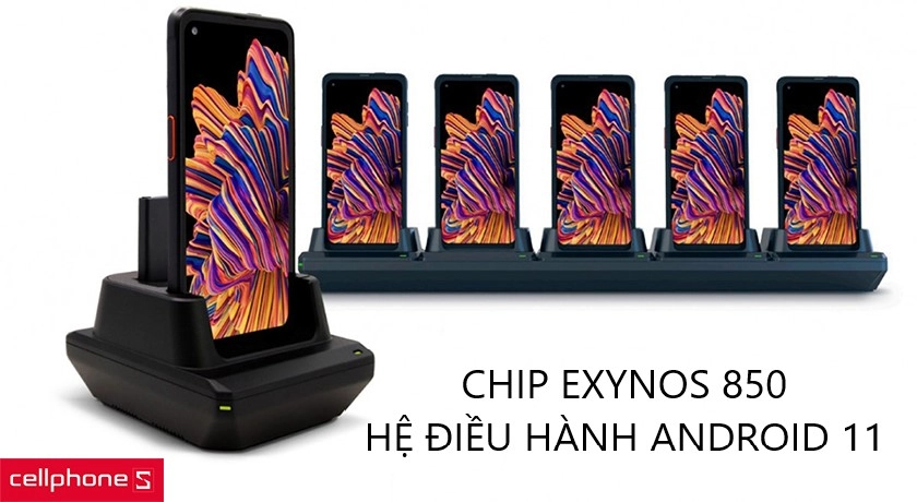 Vi xử lý Exynos 850, hệ điều hành Android 11 vận hành êm ái