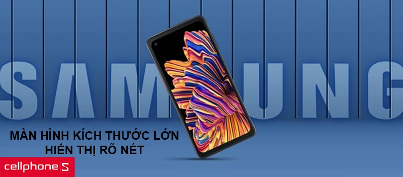 Màn hình Infinity-V kích thước lớn, hiển thị rõ nét