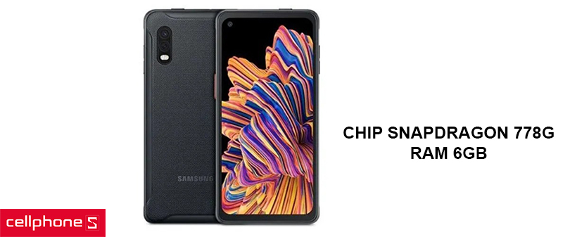 Hiệu năng mạnh mẽ với con chip Snapdragon 778G, RAM 6GB