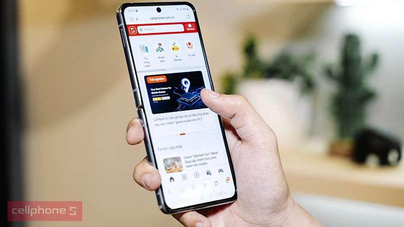 Samsung Z Flip4 - Nâng cấp về hiệu năng