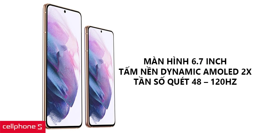 Thiết kế đổi mới phong cách, màn hình 6.7 inch độ phân giải 2K
