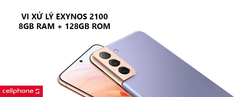 Cầu hình mạnh với chip Exynos 990, ram 16Gb, bộ nhớ trong 256Gb