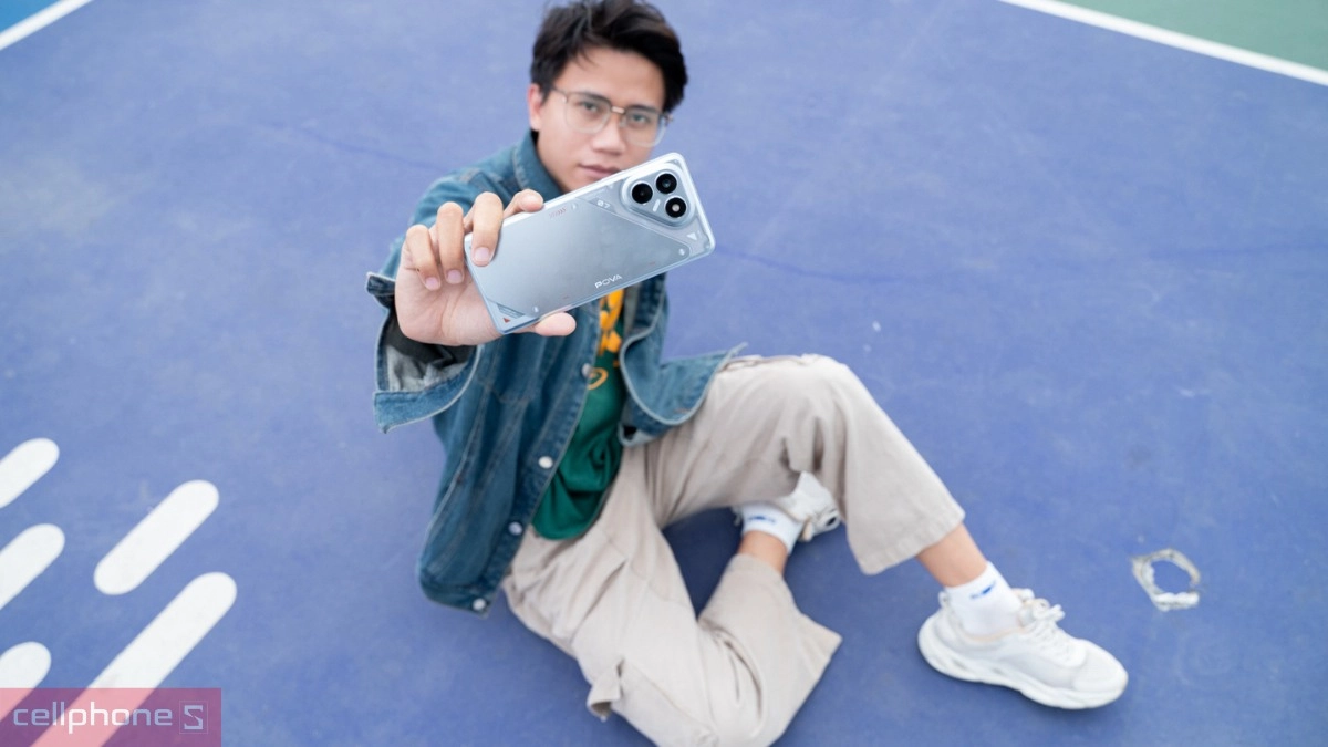 Hình ảnh trải nghiệm thực tế Pova Tecno 7