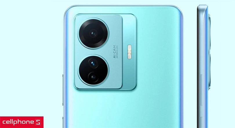 Cụm camera chất lượng với độ phân giải cao, chụp góc rộng tiện lợi