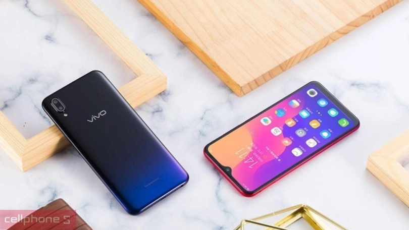 Thiết kế đặc trưng của thương hiệu Vivo