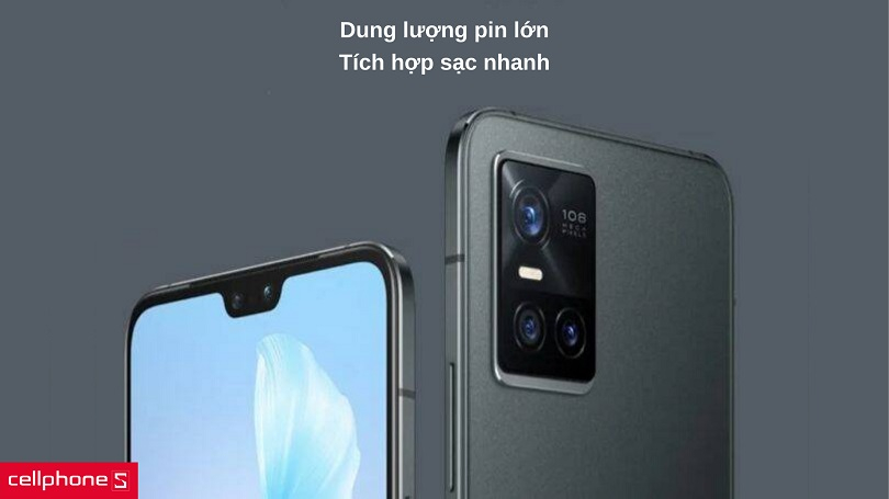 Pin lớn kèm sạc nhanh tạo trải nghiệm lâu dài