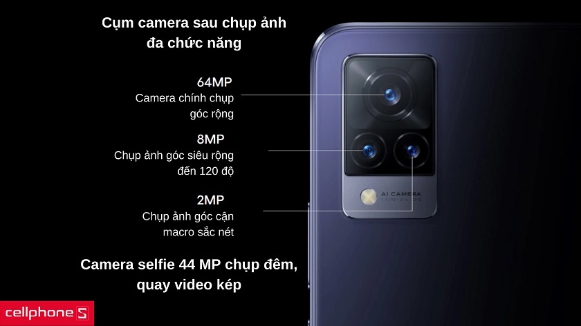 Camera Vivo V21 5G