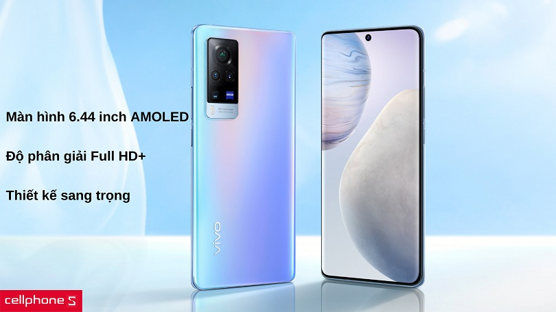Màn hình AMOLED Full HD Plus sắc nét
