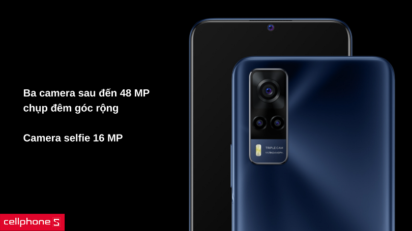 Bộ ba camera đến 48 MP khẳng định nhiếp ảnh