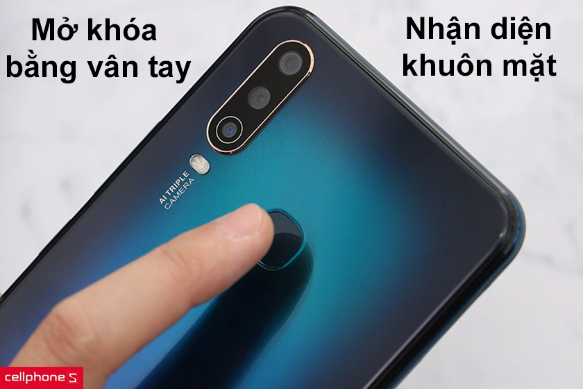 Mở khóa bằng vân tay và nhận diện khuôn mặt