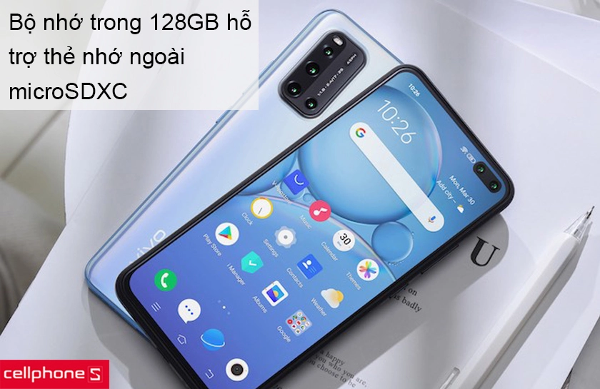 Bộ nhớ trong có dung lượng 128GB