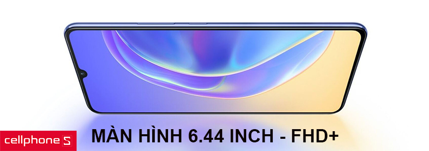 Màn hình 6,44 inch, độ phân giải FHD+ sắc nét