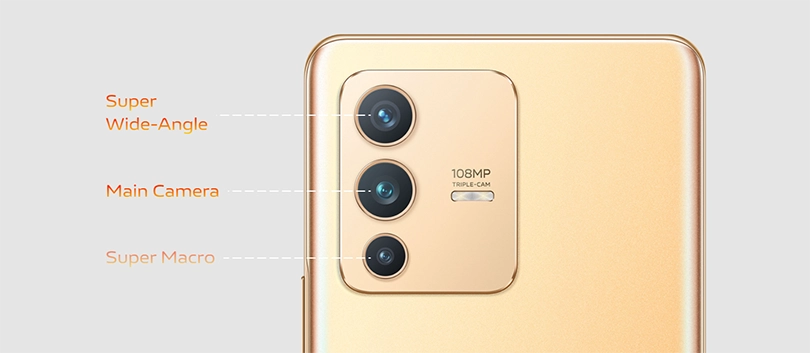 Cụm ba camera sau độ phân giải cao, chụp ảnh chất lượng