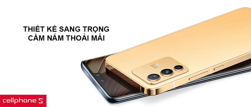 Thiết kế vuông vức sang trọng, cầm nắm thoải mái