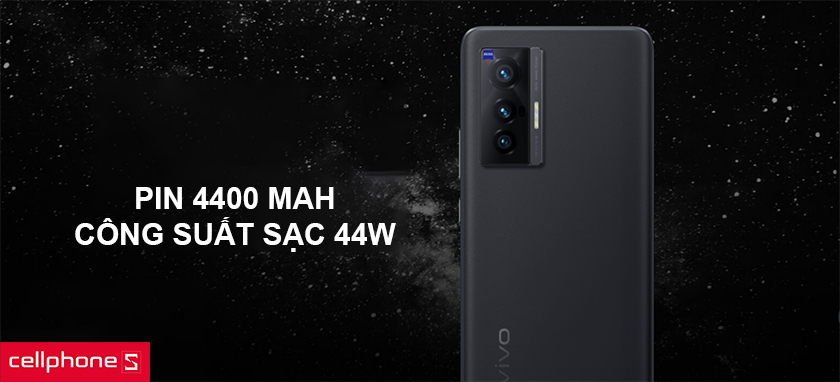 Sạc siêu nhanh công suất 66W, pin 4500 mAh
