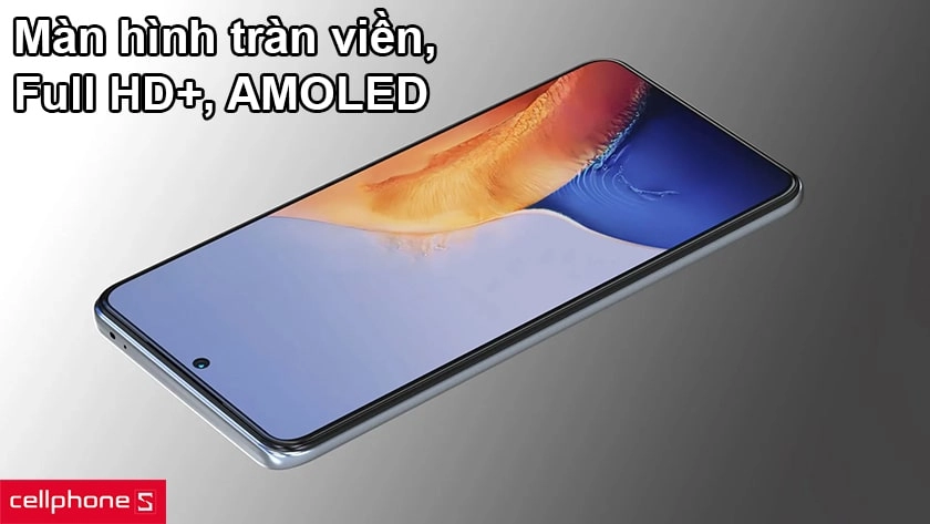 Màn hình tràn viền, Full HD+ cho màu sắc tuyệt đỉnh