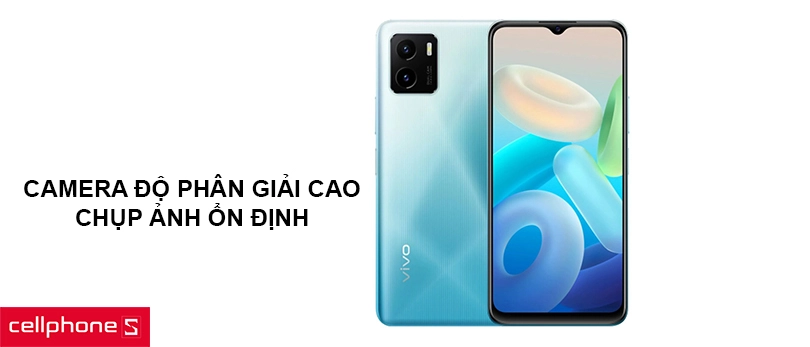 Camera độ phân giải cao, chụp ảnh ổn định