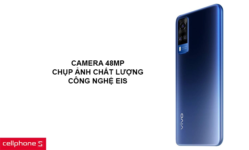 Camera 48MP, chụp ảnh chất lượng với công nghệ EIS
