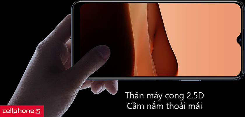 Thân viền cong 2.5D – màu sắc sang trọng