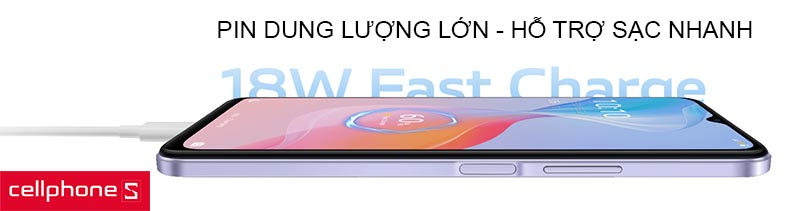 Viên pin 5000mAh cho thời lượng trâu và lâu