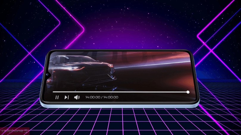 Dung lượng pin khủng kèm hỗ trợ sạc nhanh 18W