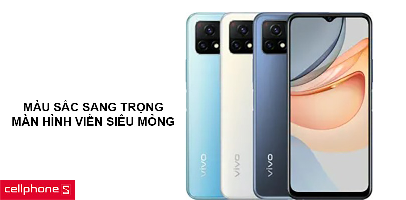 Thiết kế màu sắc sang trọng, màn hình viền siêu mỏng