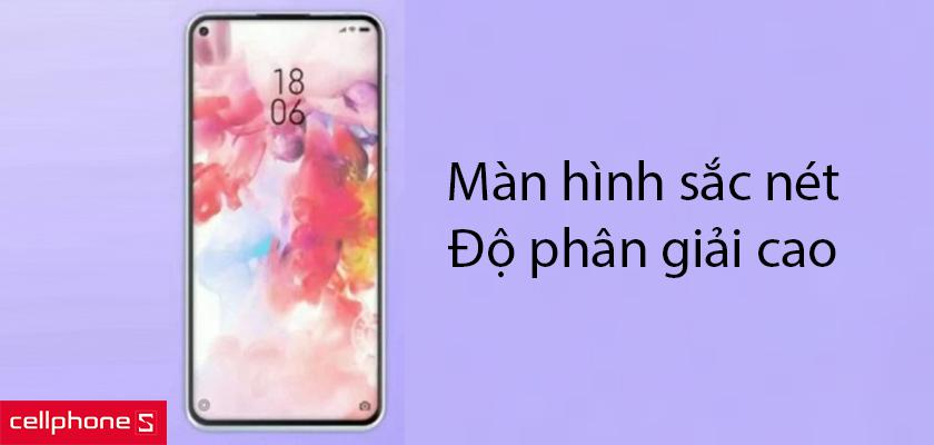 Màn hình AMOLED sắc nét