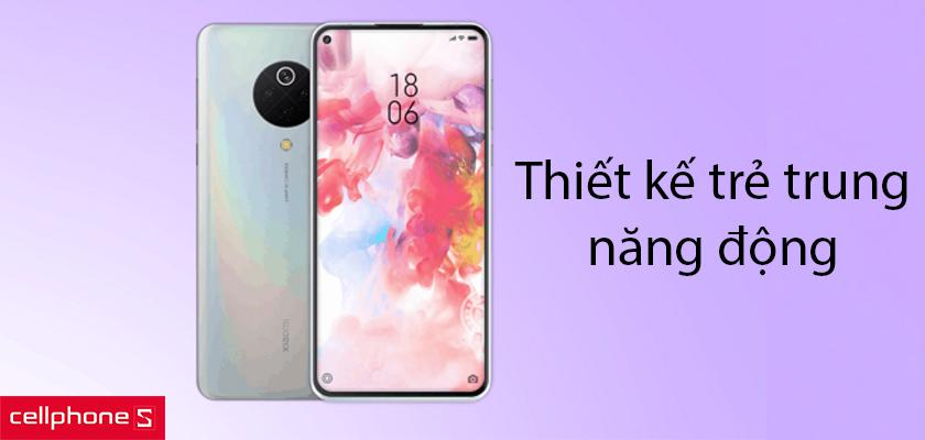 Thiết kế trẻ trung, năng động