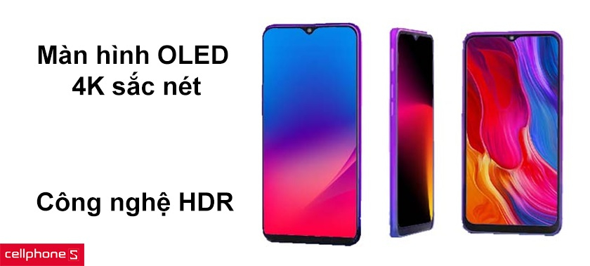 Màn hình OLED 4K sắc nét