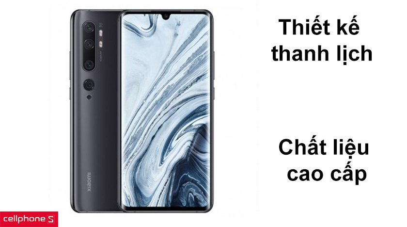 Thiết kế thanh lịch, chất liệu cao cấp