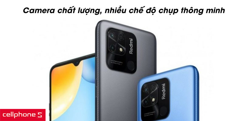 Camera chất lượng, nhiều chế độ chụp thông minh