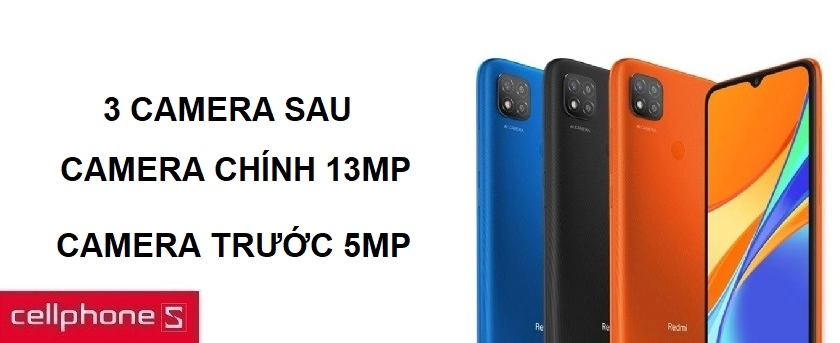 Hiệu năng mạnh mẽ với bộ vi xử lý MediaTek Helio G35, RAM 2GB và bộ nhớ trong 32GB