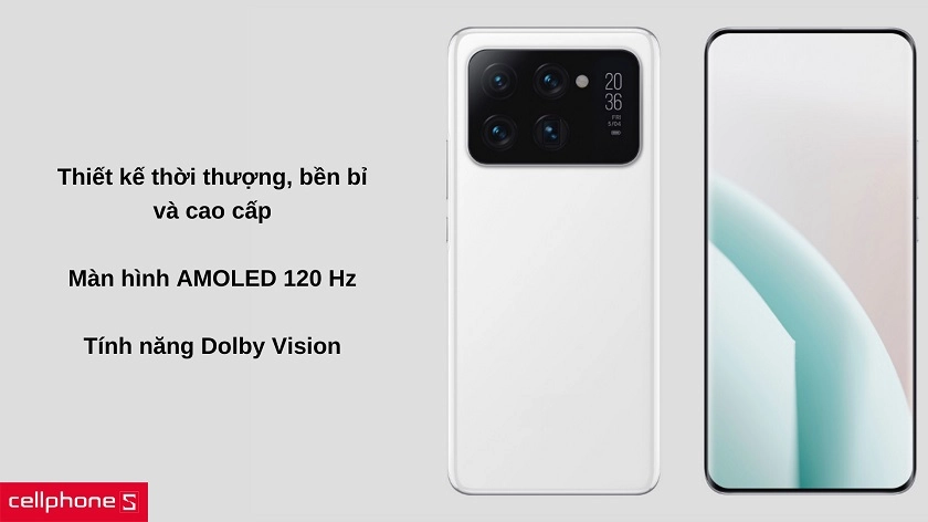 Thiết kế thời thượng, màn hình siêu mượt