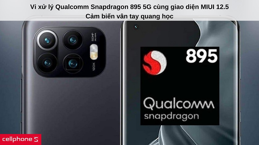 Sức mạnh dũng mãnh từ Snapdragon 895 5G