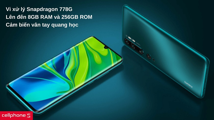 Vi xử lý Snapdragon 778G cho sức mạnh vượt trội