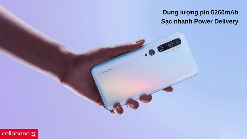 Pin "trâu" 5260mAh dùng lâu dài