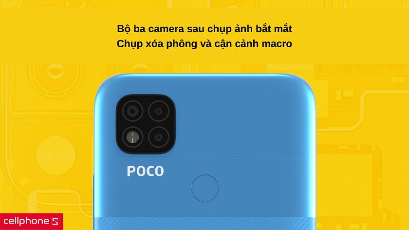 Bộ ba camera cho ảnh chụp bắt mắt
