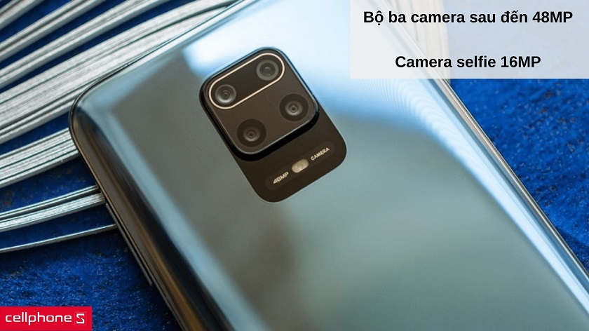 Bộ ba camera sau 48 MP cho ảnh chụp chuyên nghiệp