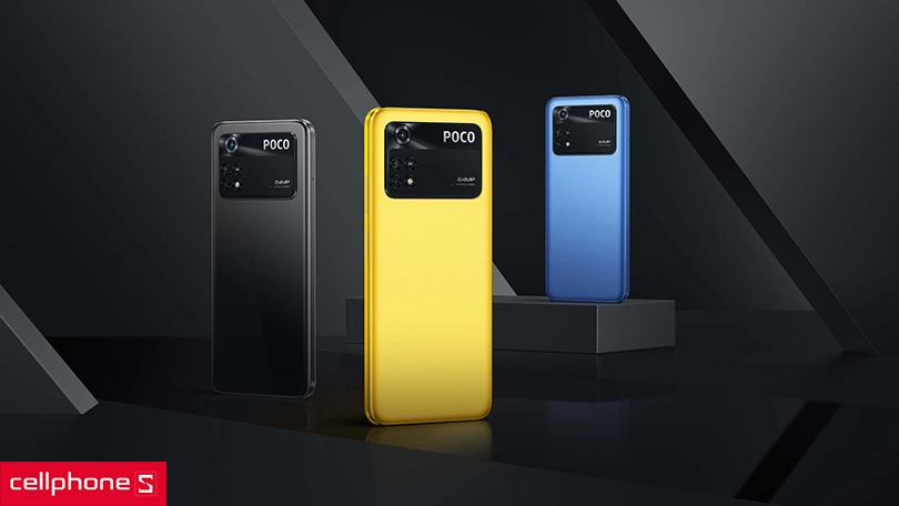 Thiết kế sang trọng nhiều màu sắc, viền màn hình siêu mỏng