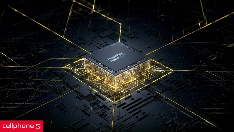 Hoạt động ổn định với chip lõi 8 Mediatek Dimensity 700 5G